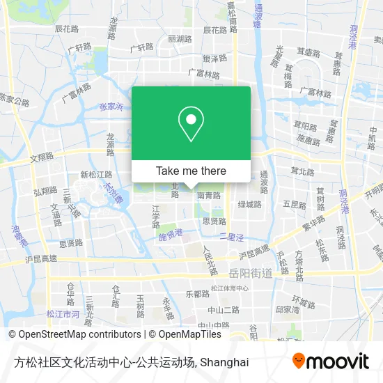 方松社区文化活动中心-公共运动场 map