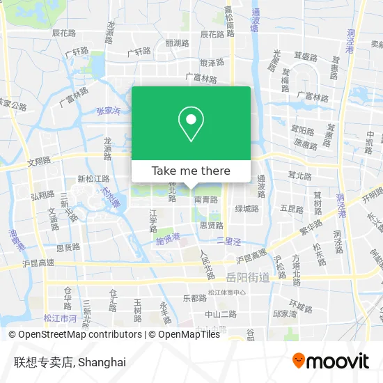 联想专卖店 map
