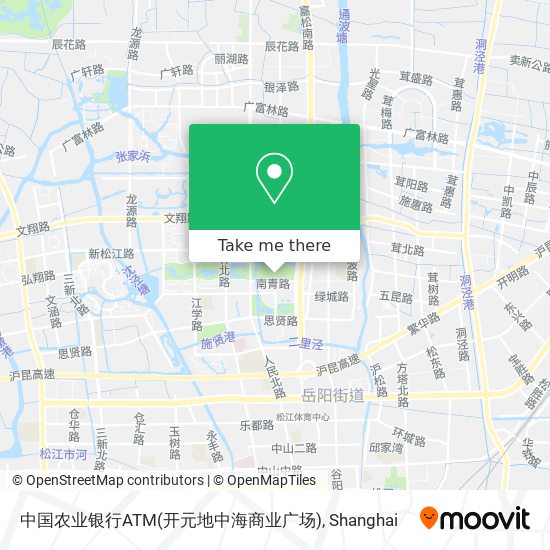 中国农业银行ATM(开元地中海商业广场) map