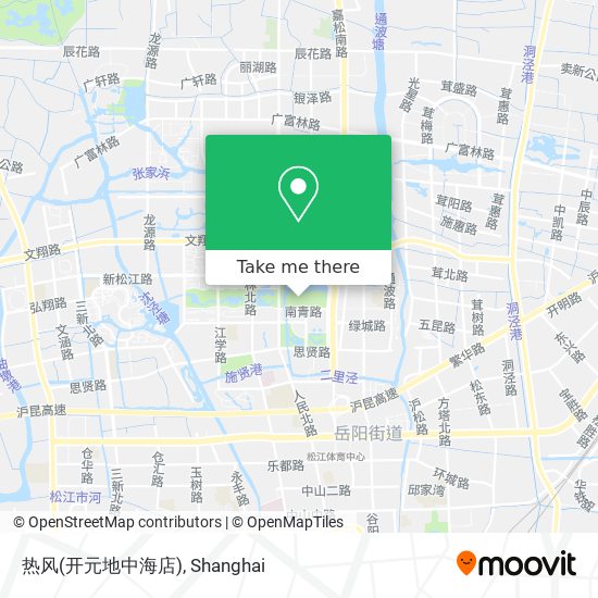 热风(开元地中海店) map
