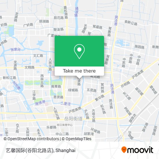 艺馨国际(谷阳北路店) map