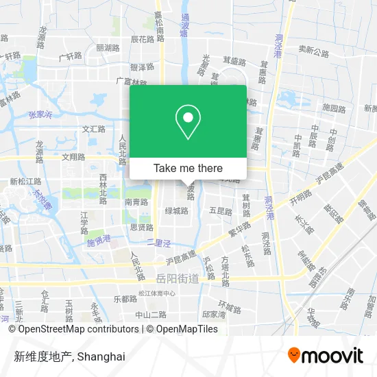 新维度地产 map