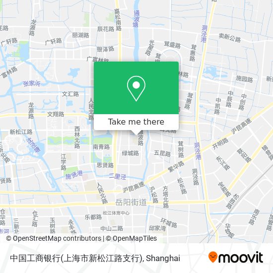 中国工商银行(上海市新松江路支行) map