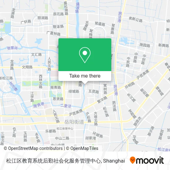松江区教育系统后勤社会化服务管理中心 map