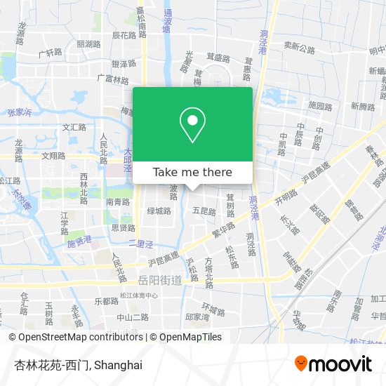 杏林花苑-西门 map