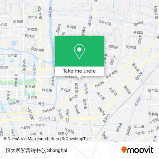 恒大帝景营销中心 map