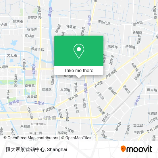 恒大帝景营销中心 map