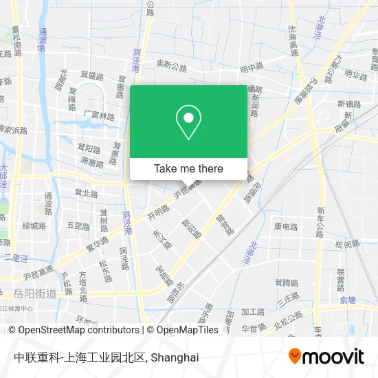 中联重科-上海工业园北区 map