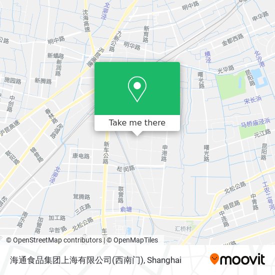 海通食品集团上海有限公司(西南门) map