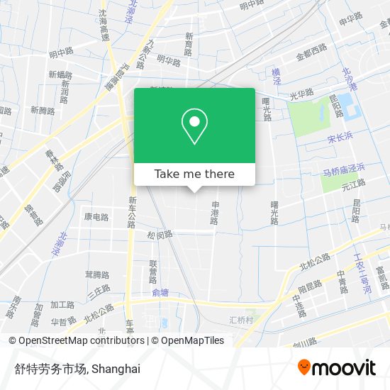 舒特劳务市场 map