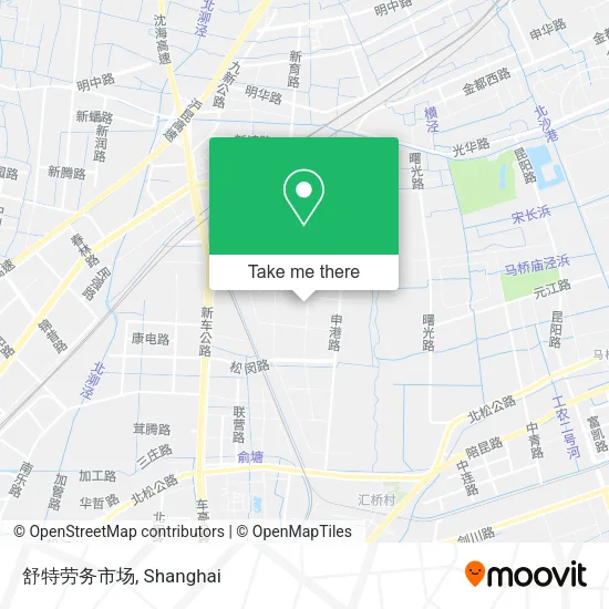 舒特劳务市场 map