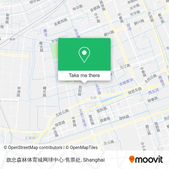 旗忠森林体育城网球中心-售票处 map