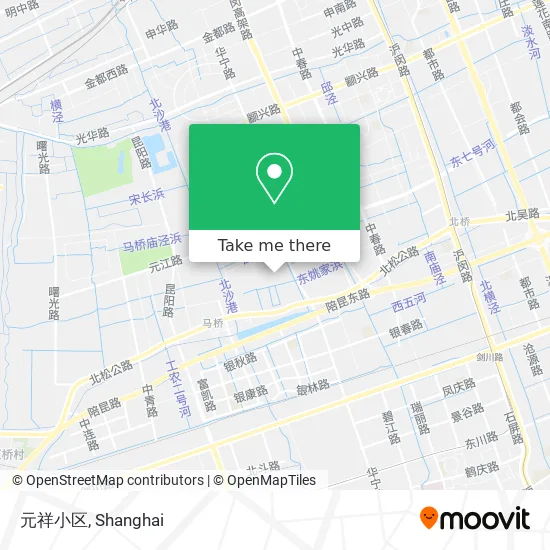 元祥小区 map