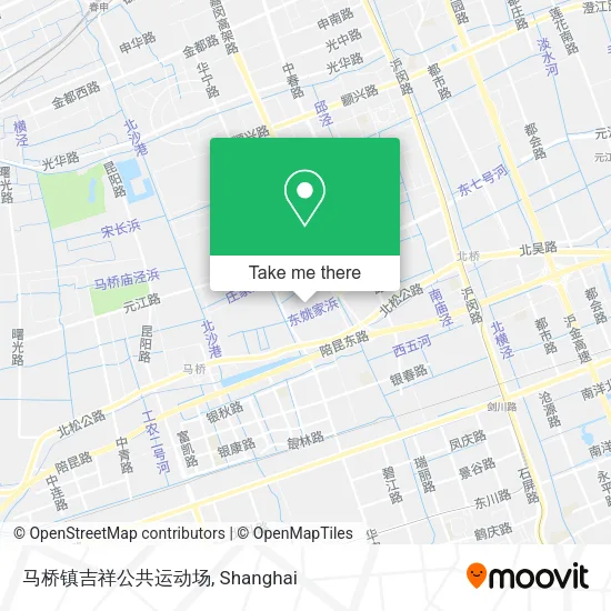 马桥镇吉祥公共运动场 map