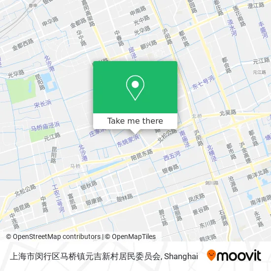 上海市闵行区马桥镇元吉新村居民委员会 map