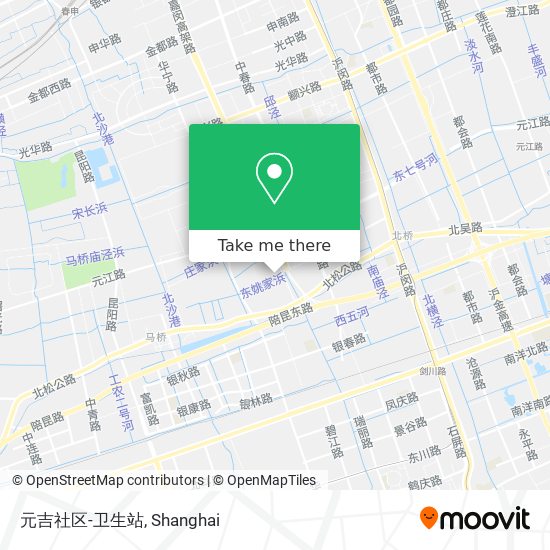 元吉社区-卫生站 map