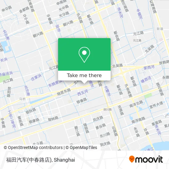 福田汽车(中春路店) map