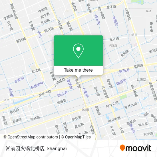 湘满园火锅北桥店 map