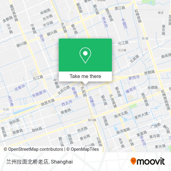 兰州拉面北桥老店 map