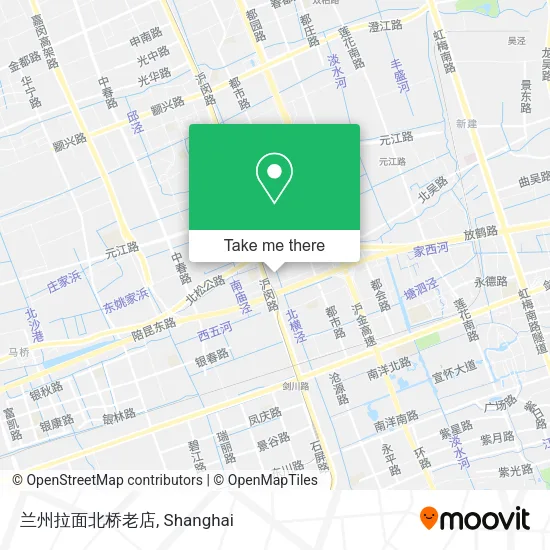 兰州拉面北桥老店 map