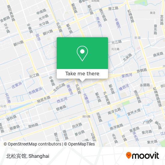 北松宾馆 map