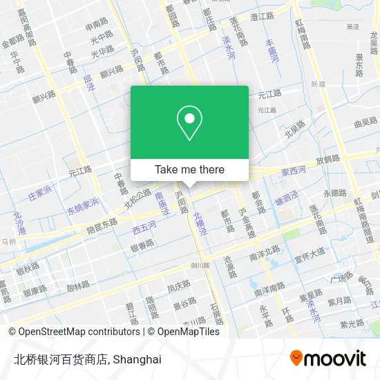 北桥银河百货商店 map