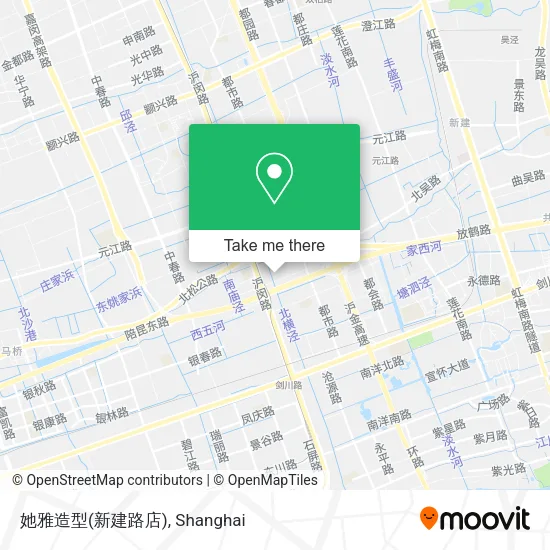 她雅造型(新建路店) map