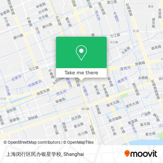 上海闵行区民办银星学校 map