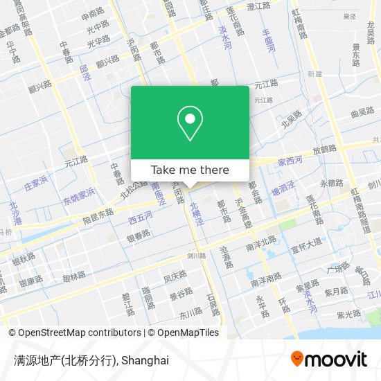 满源地产(北桥分行) map