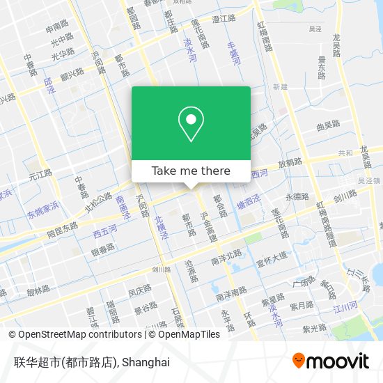 联华超市(都市路店) map