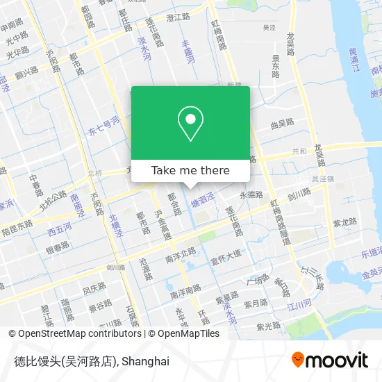 德比馒头(吴河路店) map