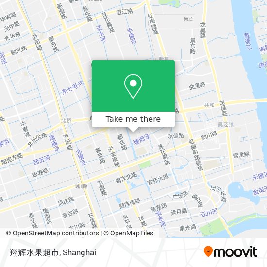 翔辉水果超市 map