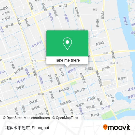 翔辉水果超市 map
