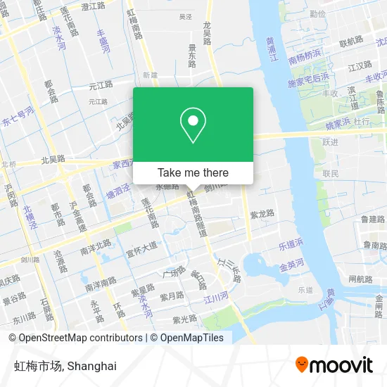 虹梅市场 map
