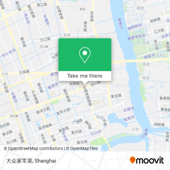 大众家常菜 map