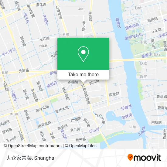 大众家常菜 map