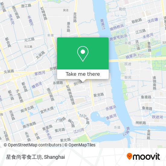 星食尚零食工坊 map