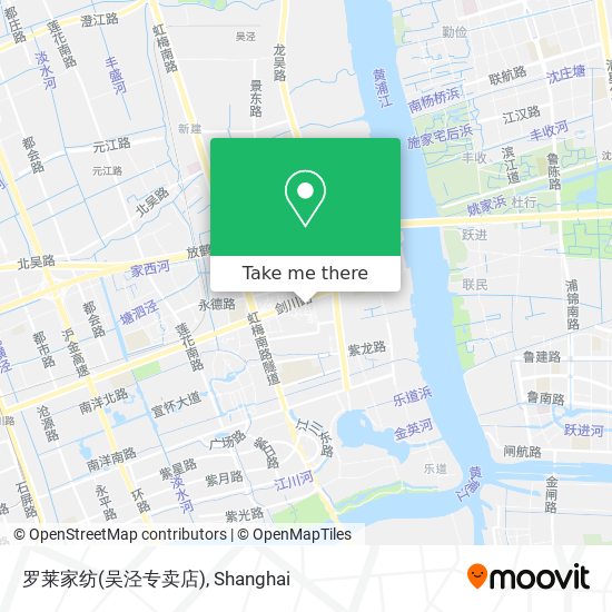罗莱家纺(吴泾专卖店) map