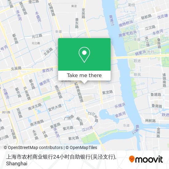 上海市农村商业银行24小时自助银行(吴泾支行) map
