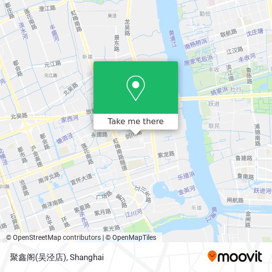 聚鑫阁(吴泾店) map