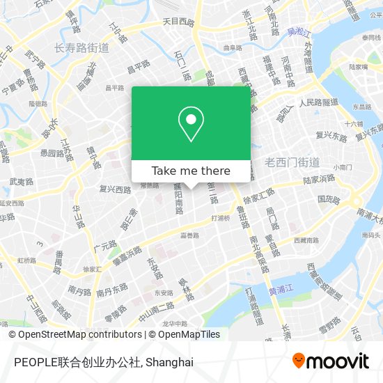 PEOPLE联合创业办公社 map