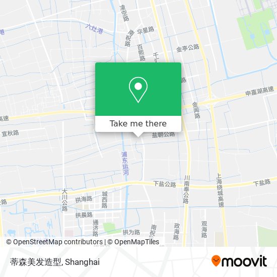 蒂森美发造型 map
