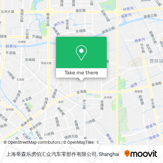 上海蒂森乐虏伯汇众汽车零部件有限公司 map