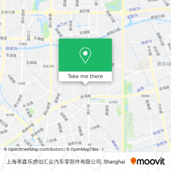 上海蒂森乐虏伯汇众汽车零部件有限公司 map