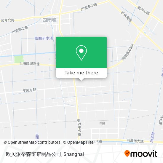 欧贝派蒂森窗帘制品公司 map