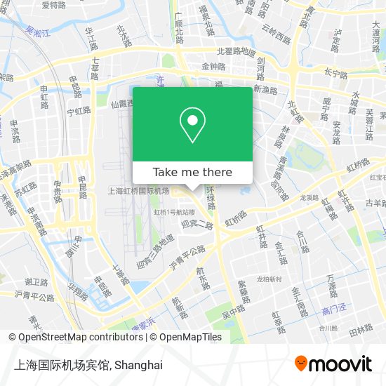 上海国际机场宾馆 map