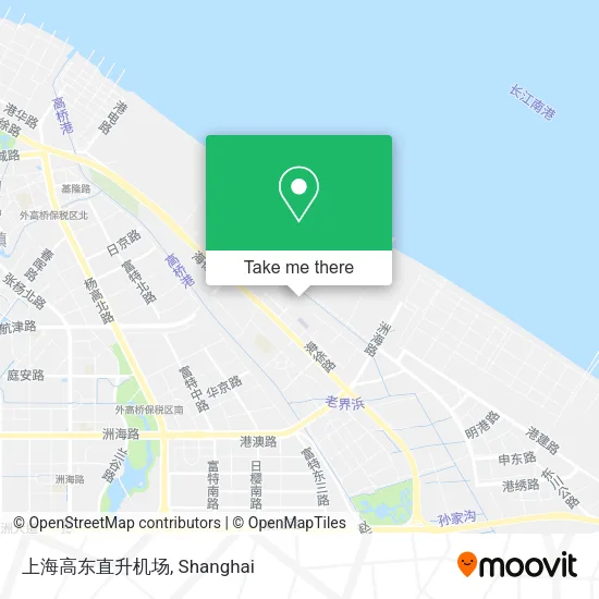 上海高东直升机场 map