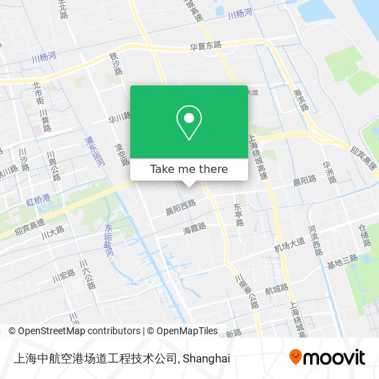 上海中航空港场道工程技术公司 map