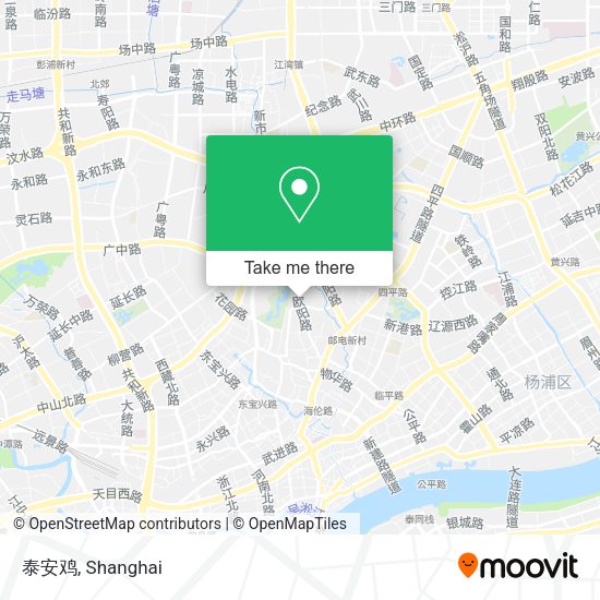 泰安鸡 map