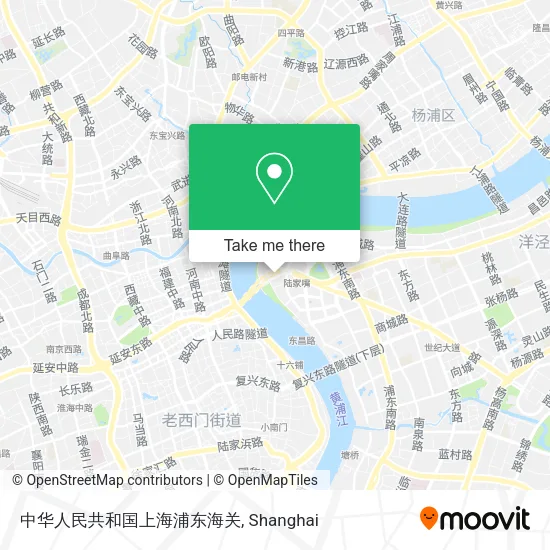 中华人民共和国上海浦东海关 map